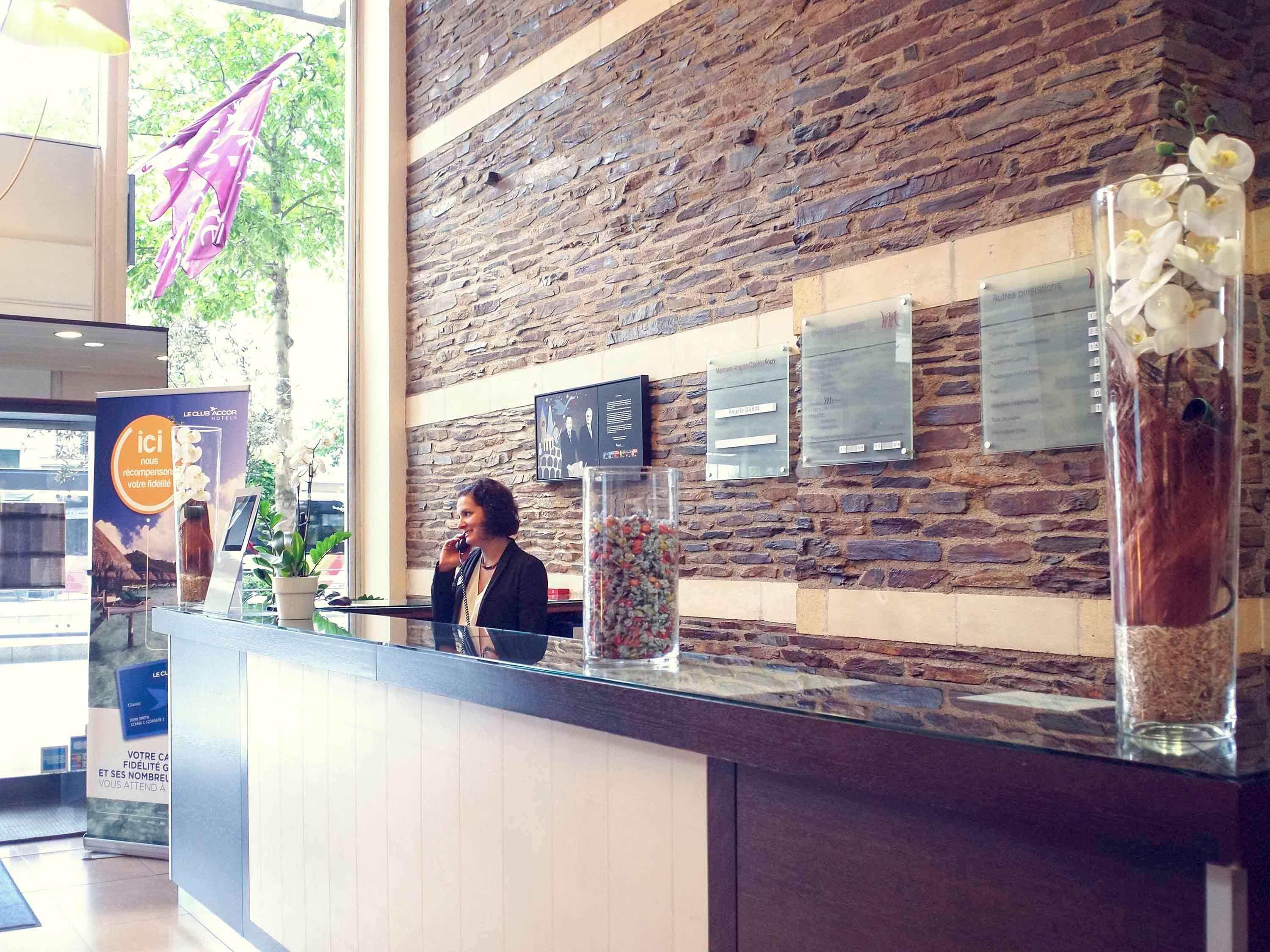 Mercure Angers Centre Gare Eksteriør bilde